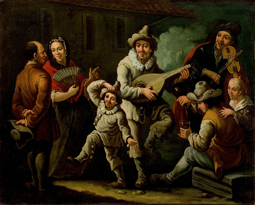 Dancers and musicians